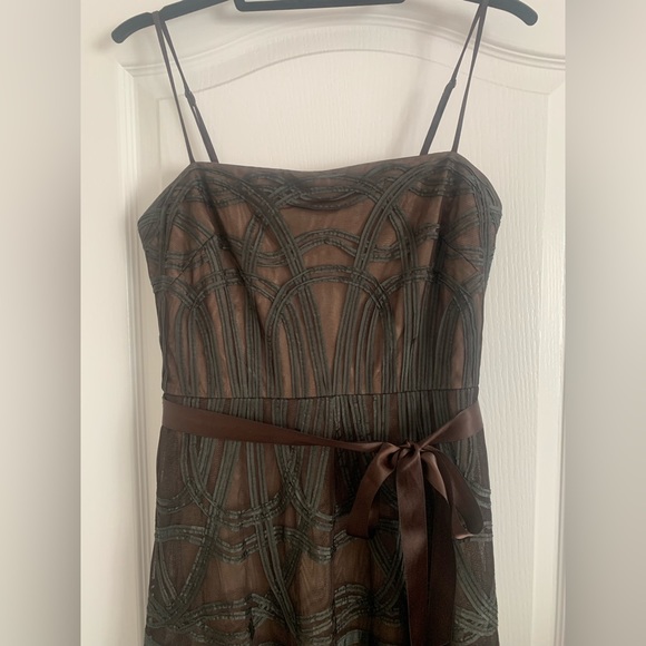 BCBG Tea length Gown size 6 - Picture 2 of 4